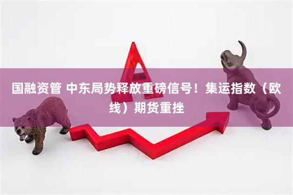 国融资管 中东局势释放重磅信号！集运指数（欧线）期货重挫